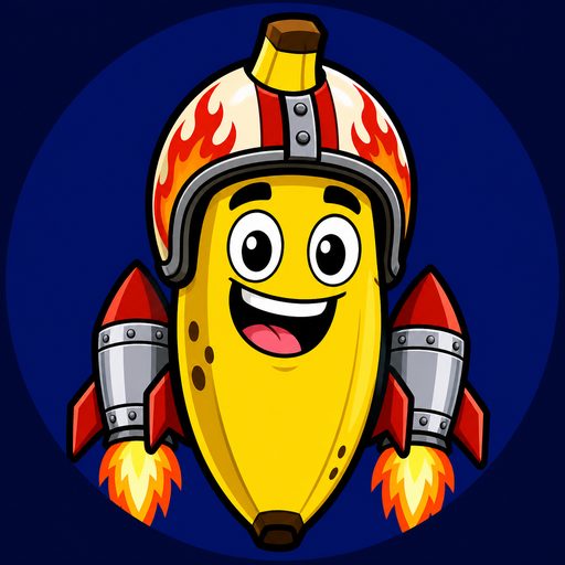 Raketen-Banane
